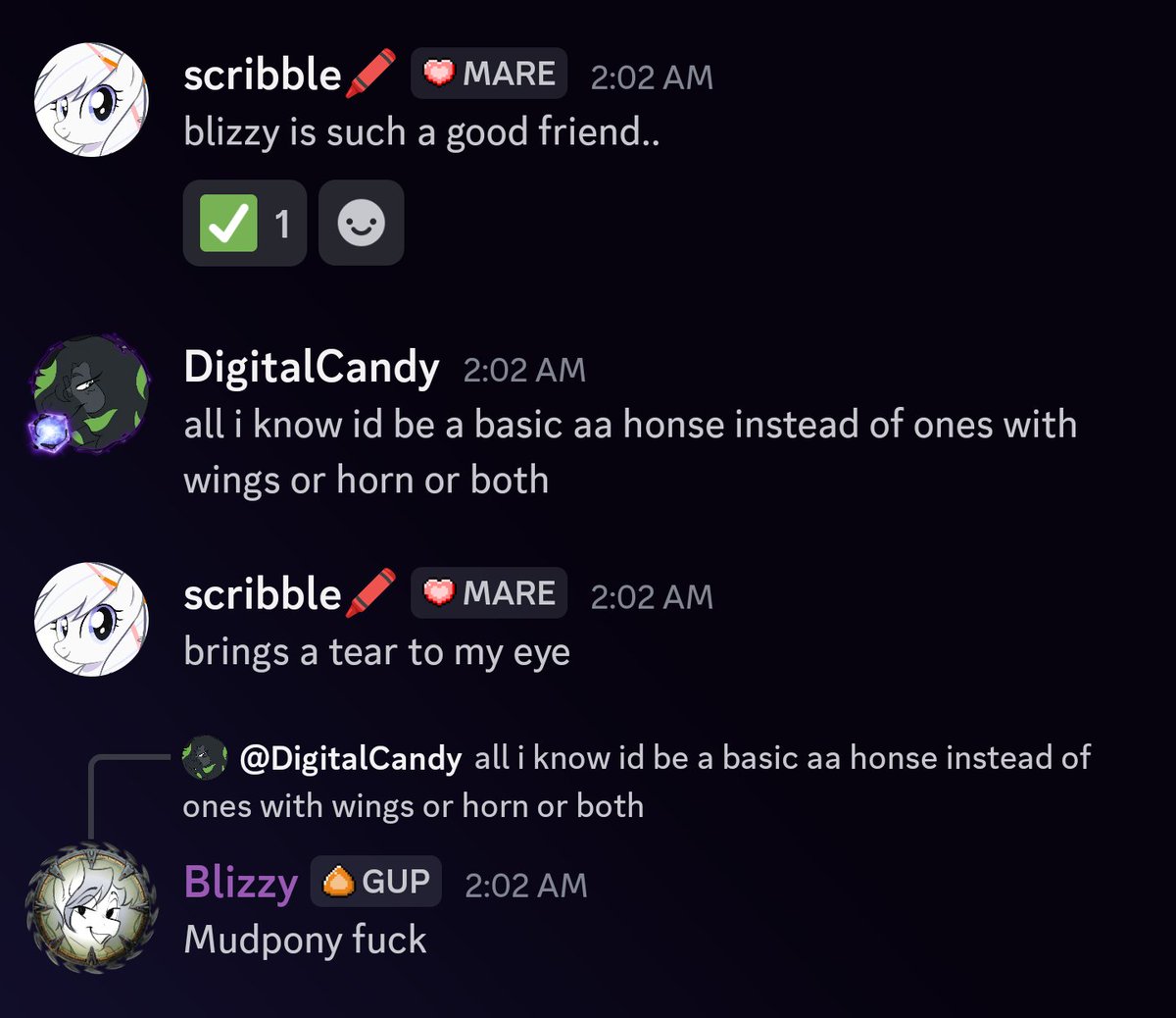 Blizzyboyo's tweet image. I&apos;m such a good friend guys