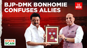 sumitmikm's tweet image. BJP-DMK BONHOMIE confuses allies  🧐

#DMKSurrendersToBJP