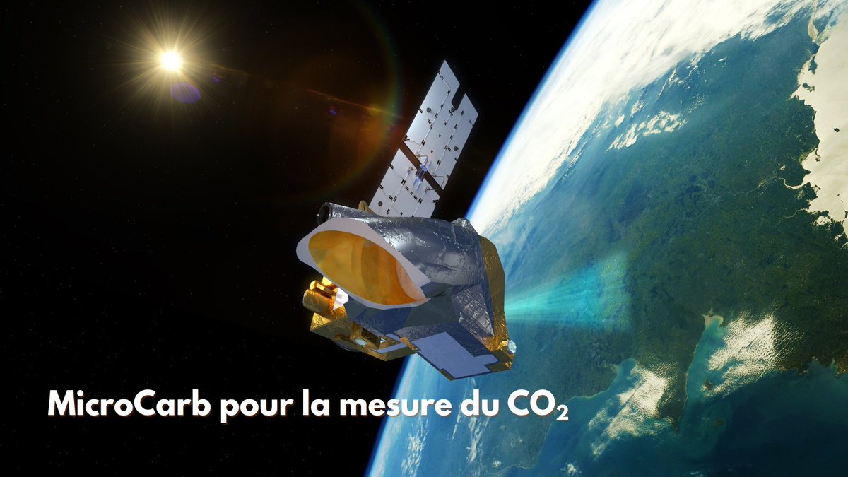 RevesdEspace's tweet image. 🛰️ Pour mieux comprendre le réchauffement climatique, il faut mieux mesurer les concentrations de dioxyde de carbone. C'est ce que va faire le satellite #MicroCarb du @CNES.
Détails : reves-d-espace.com/microcarb-mesu…