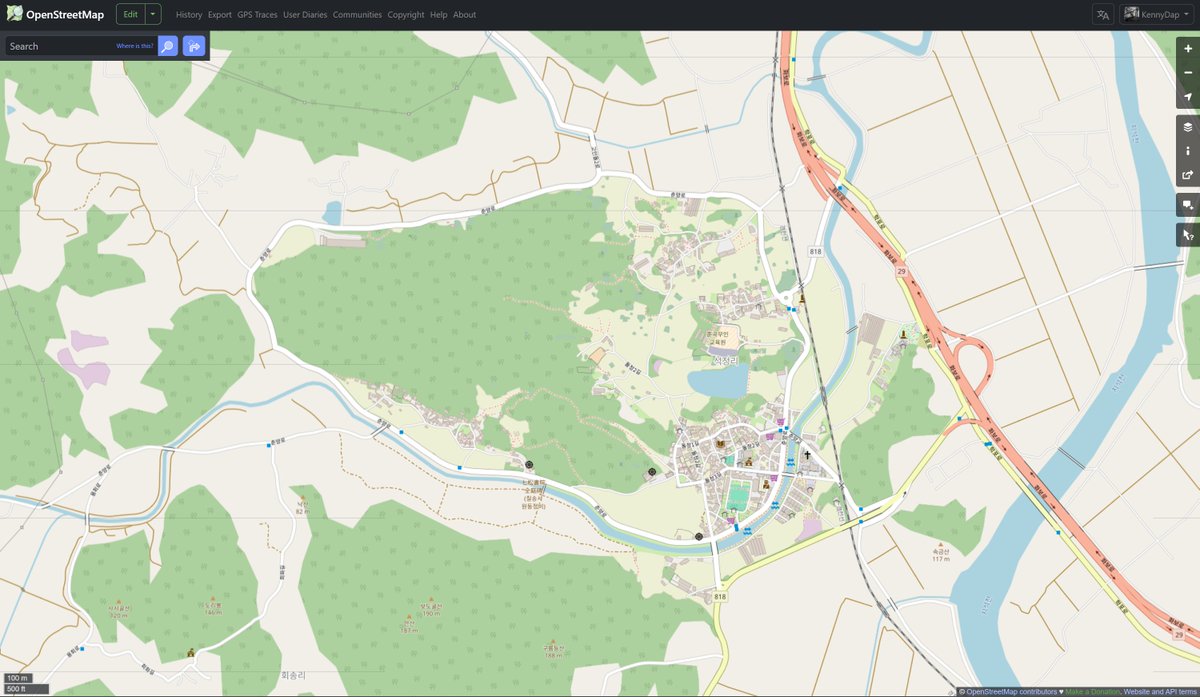 OSM Korea. 석정리
openstreetmap.org/node/415164802