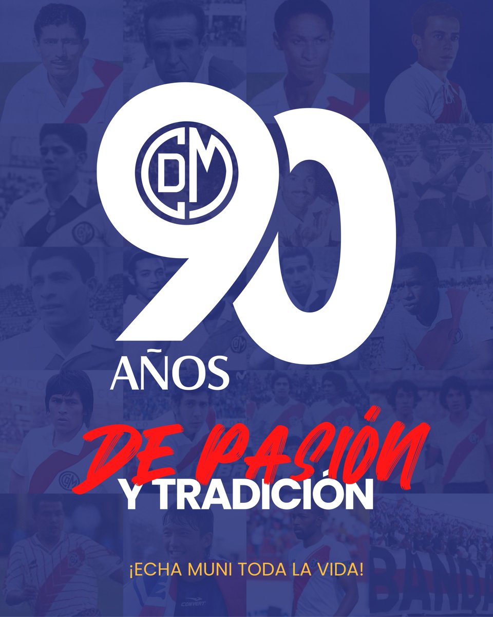 Club Centro Deportivo Municipal (@ccdmunicipal) on Twitter photo 🎉 90 AÑOS DEL CLUB CENTRO DEPORTIVO MUNICIPAL 🎉
🧵 90 años de Pasión y Tradición. 🎉 90 AÑOS DEL CLUB CENTRO DEPORTIVO MUNICIPAL 🎉
🧵 90 años de Pasión y Tradición.