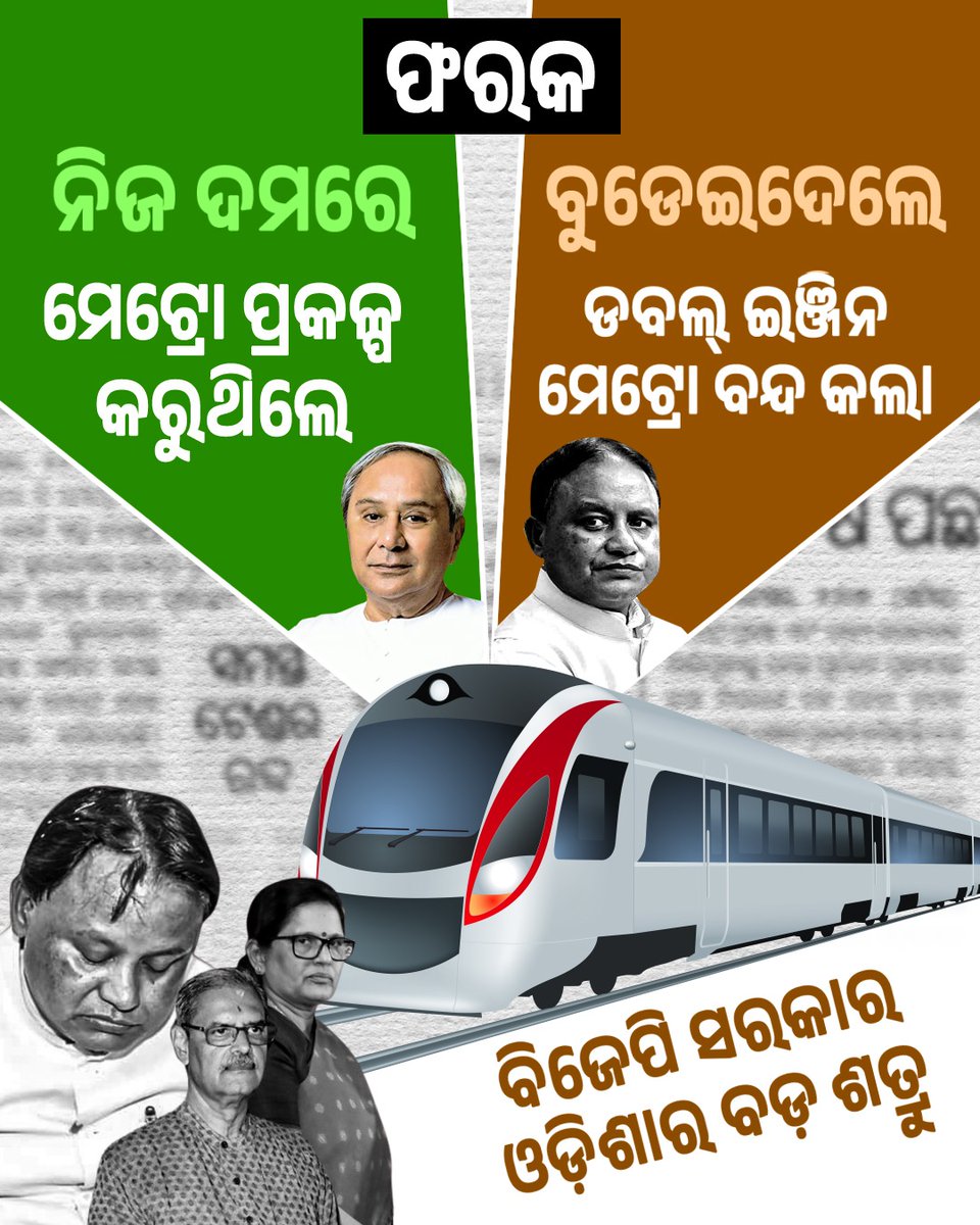 ଓଡ଼ିଶାର ନାଁ ବଦନାମ କରିଦେଲା ବିଜେପି ସରକାର।
#BJPAntiOdisha #fakeBJP #bhubaneswarmetro