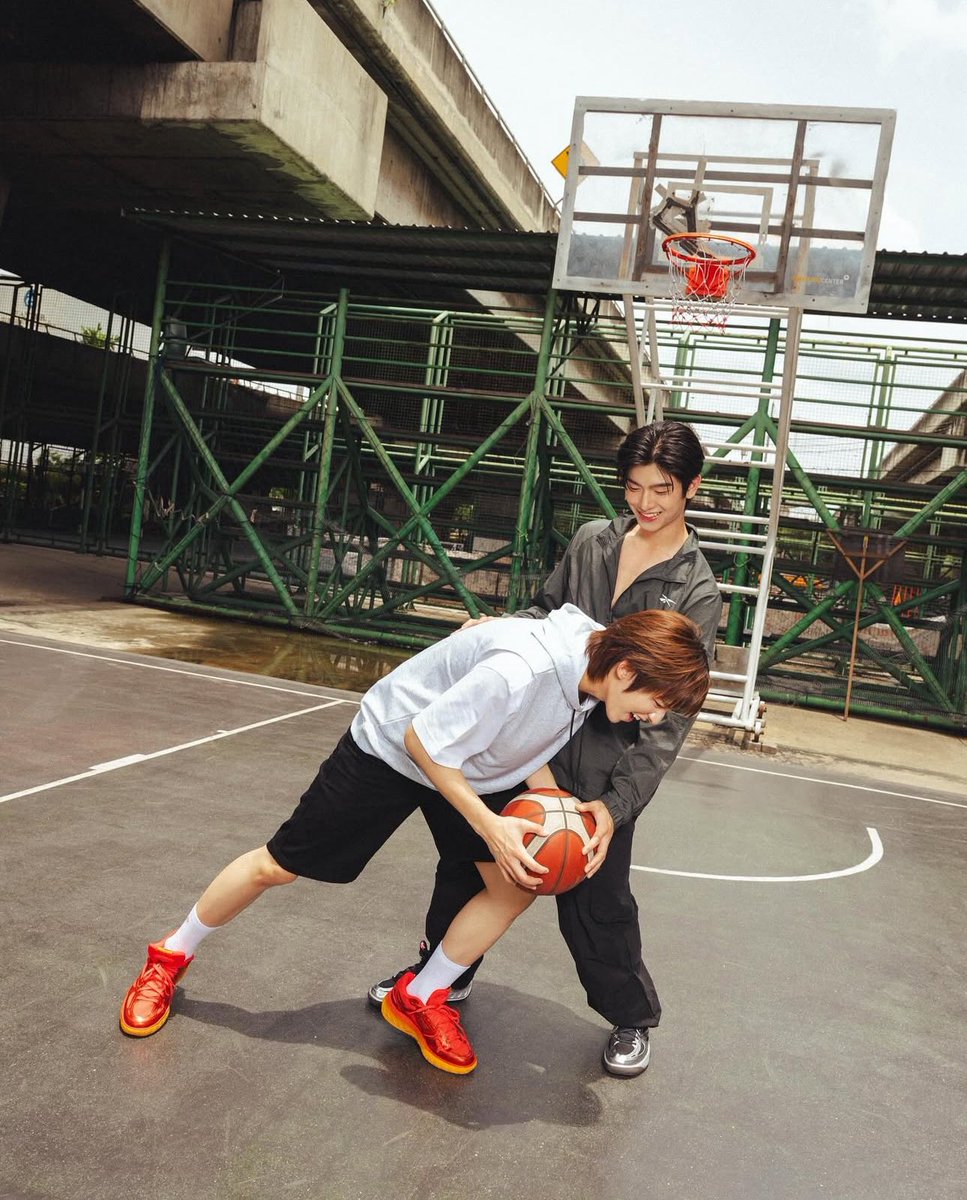 chotiros_tt's tweet image. การเล่นบาสมันมีความสุขจนล้นออกมาขนาดนี้เลยหรอคะ☺️