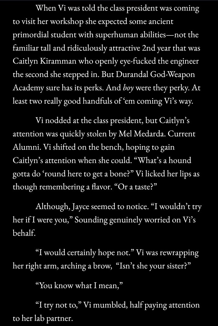CourtPHX's tweet image. 2XKO Vi eyeing God Weapon Academy class president, Ms Caitlyn Kiramman.