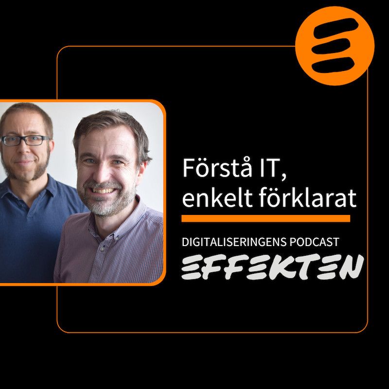 Glada hjärnor uppfinner bättre lösningar 🟢 Effekten Digitaliseringens radio  ▶︎ effekten.se/radio-player  ◀︎  #digitalisering #Glada hjärnor uppfinner bättre lösningar - 08:07