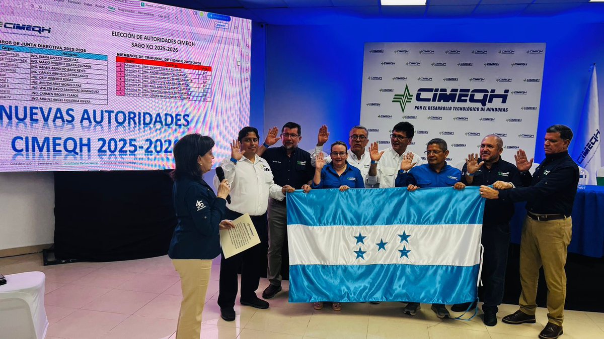 CIMEQH's tweet image. Final de una larga jornada democrática en la CIMEQHCimeqh Gremio que da como resultado la elección de una junta directiva para el periodo 2025-2026 donde los colegiados dieron un voto de confianza al trabajo realizado por la actual junta directiva. Felicidades CIMEQH