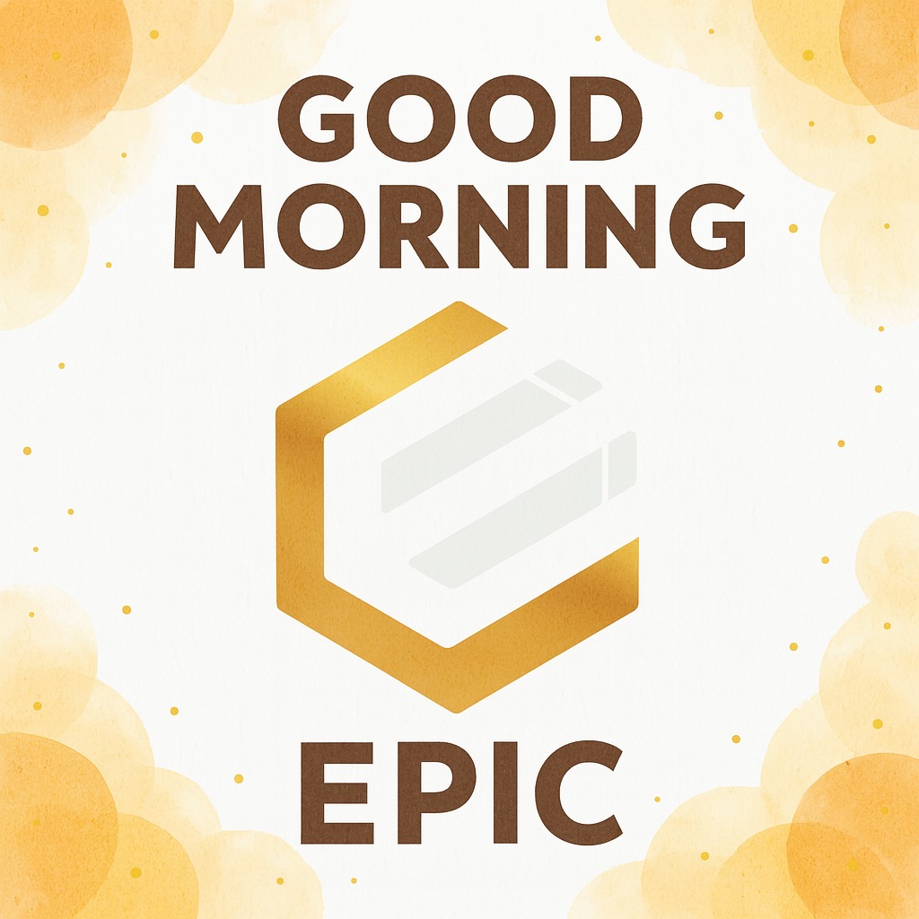 epiccashforall's tweet image. GM EPIC People!
What's everyone up to this Sunday? 🤔