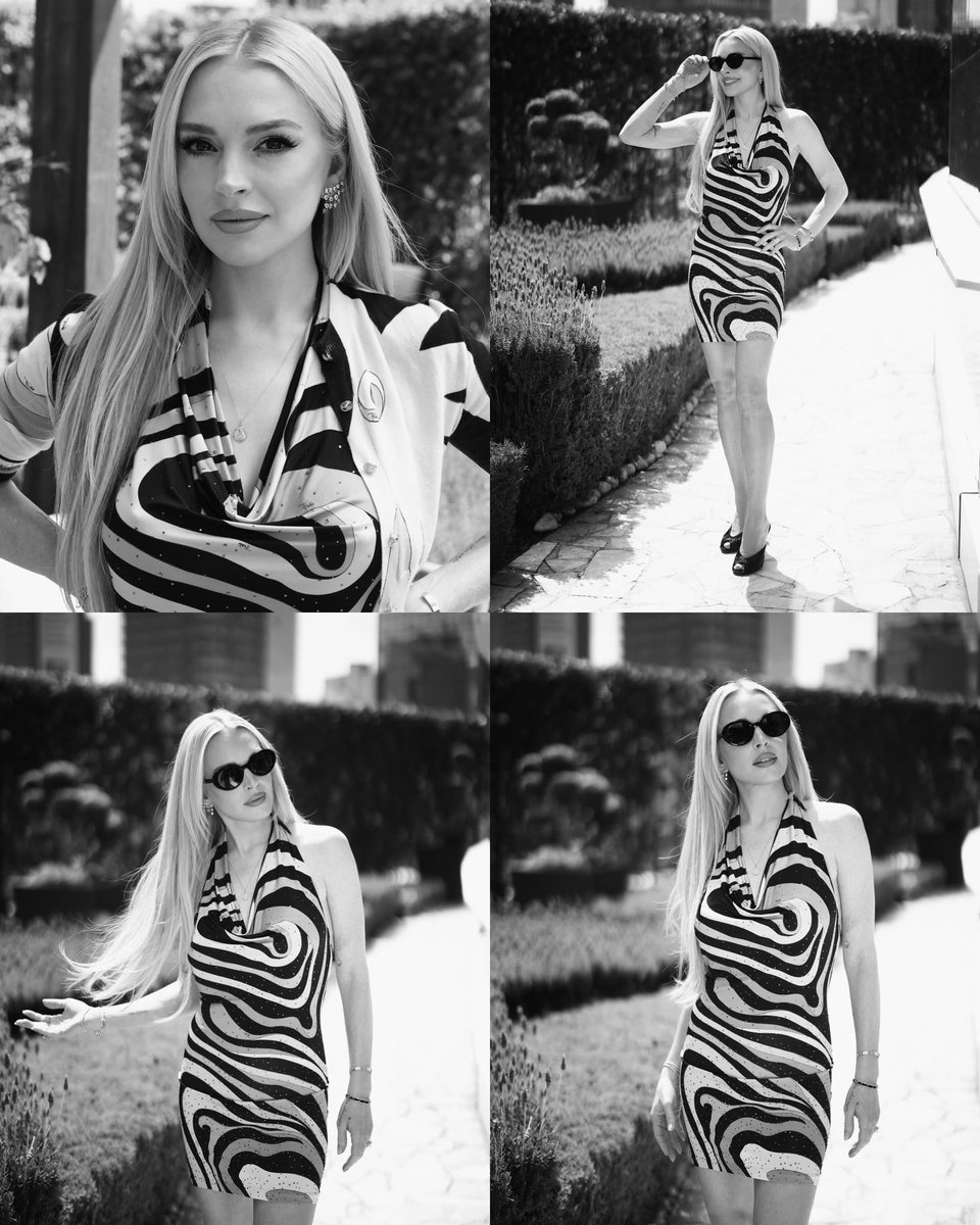 lilofansite's tweet image. 📸 | Lindsay Lohan stuns for the Freakier Friday press tour in Mexico City.