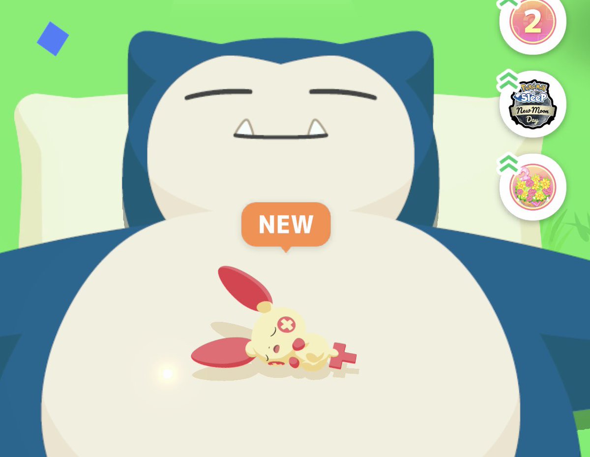 ch61248's tweet image. #ポケスリ2周年をいっしょに

今日はNew２つ
プラスルかわいい〜❤️
ダークライ寝顔揃いました
