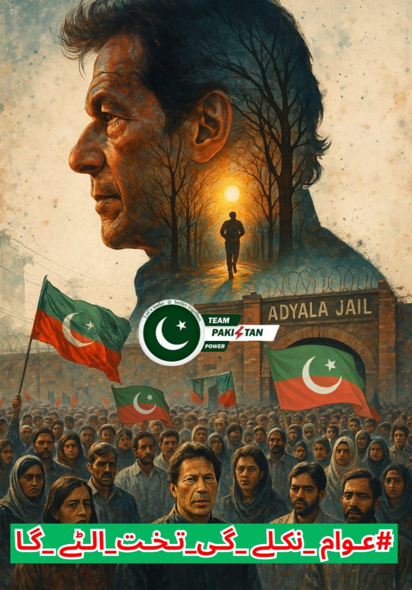 قومیں اس وقت تباہ ہوتی ہیں
جب نااہل طاقت سے حکمران بنا دیے جائیں
ہم تباہی کے دہانے پر کھڑے ہیں
فیصلہ عوام کے ہاتھ میں ہے
آج میں پوری پاکستانی قوم سے اپیل کرتا ہوں کہ 5 اگست کو نکلیں تاکہ ہماری نسلوں پر بھی یہ لوگ مسلط نہ کیے جائیں
#عوام_نکلے_گی_تخت_الٹے_گا
<a href="/TeamPakPower/">Team Pakistan Power</a>