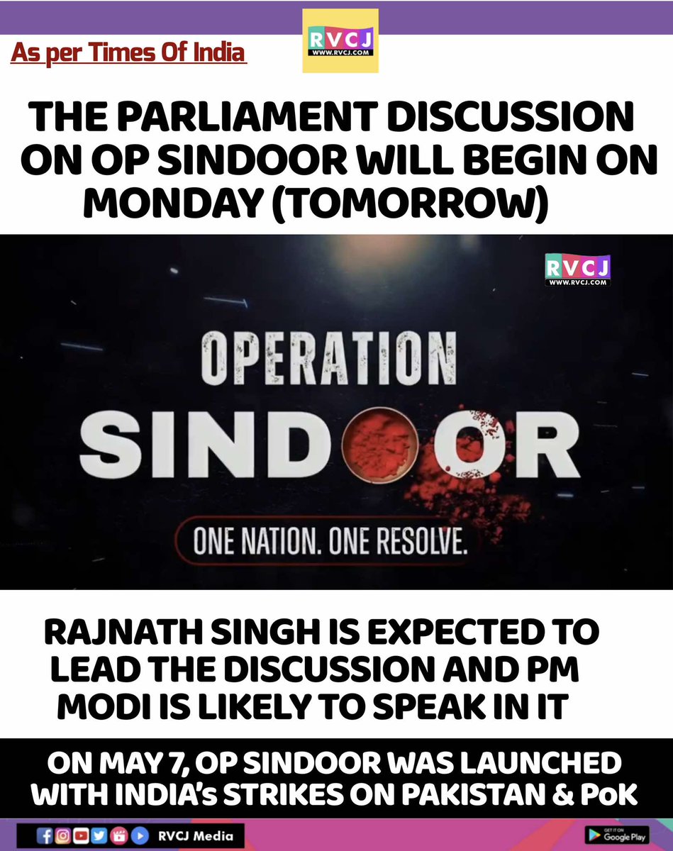 RVCJ_FB's tweet image. Operation Sindoor!