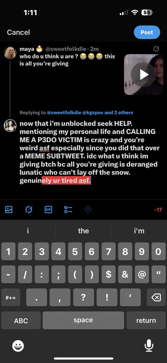 brighterjays's tweet image. ur a nasty hoe @sweetfolkdie i might be a twink but i could say much worse about you
