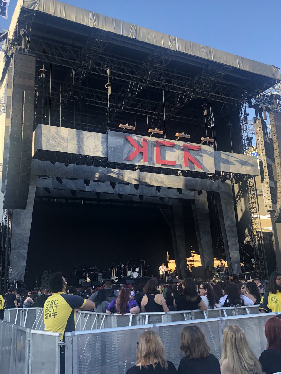 Seeing My Chemical Romance at Dodgers Stadium!!! I’ve never had seats this close!!!