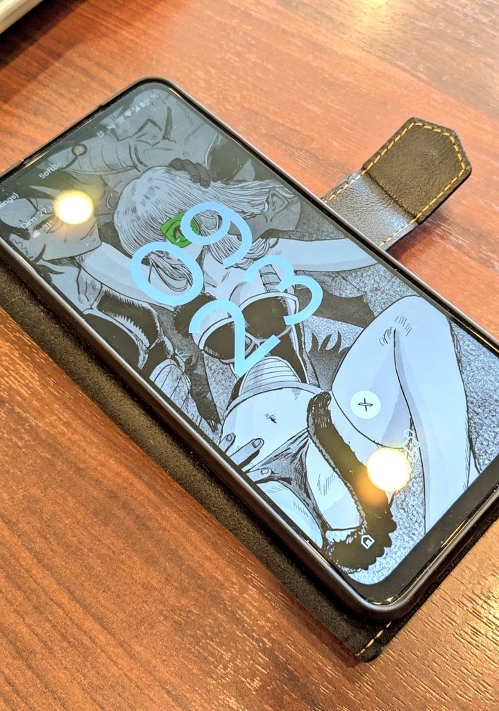 🇫🇷の友人の待ち受け。
私の妄想が海を渡ってて笑う。
日本楽しんでね!!!🩵<a href="/Rena_Ikari/">Rena</a>