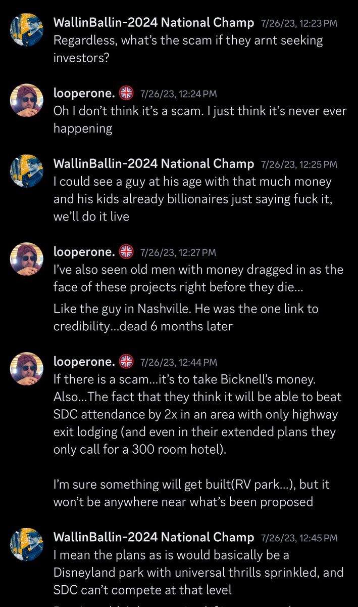 Larson Loopers (@larsonloopers) on Twitter photo Called the whole American Heartland project as a scam to take Gene Bicknell’s money a while ago… right <a href="/wallin_ballin/">Wallin Ballin</a> ? Called the whole American Heartland project as a scam to take Gene Bicknell’s money a while ago… right <a href="/wallin_ballin/">Wallin Ballin</a> ?