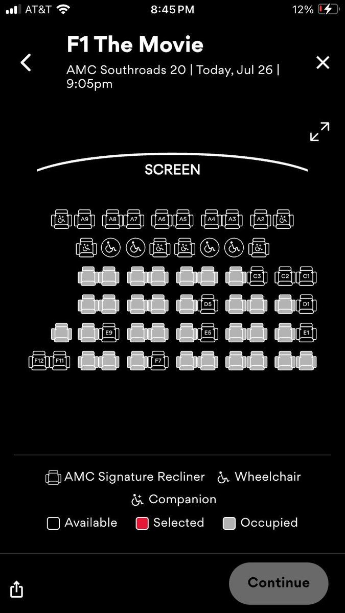 StevenM28021817's tweet image. Late night movies putting in work!
#atAMC $AMC
#F1TheMovie
#Superman
#FantasticFour