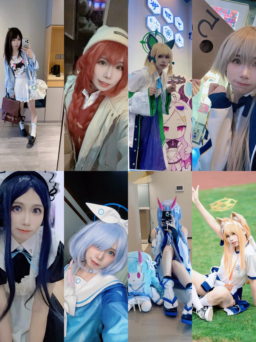 JiheewW's tweet image. #코스어_트친소 #코스어_X친소 #코스어_𝕏트친소
아…어느새 학생 코스프레 많이 했구나……!!
#블루아카이브 #BlueArchiveCosplay #cosplay #蔚蓝档案 #久田イズナ #下江コハル #奥空绫音