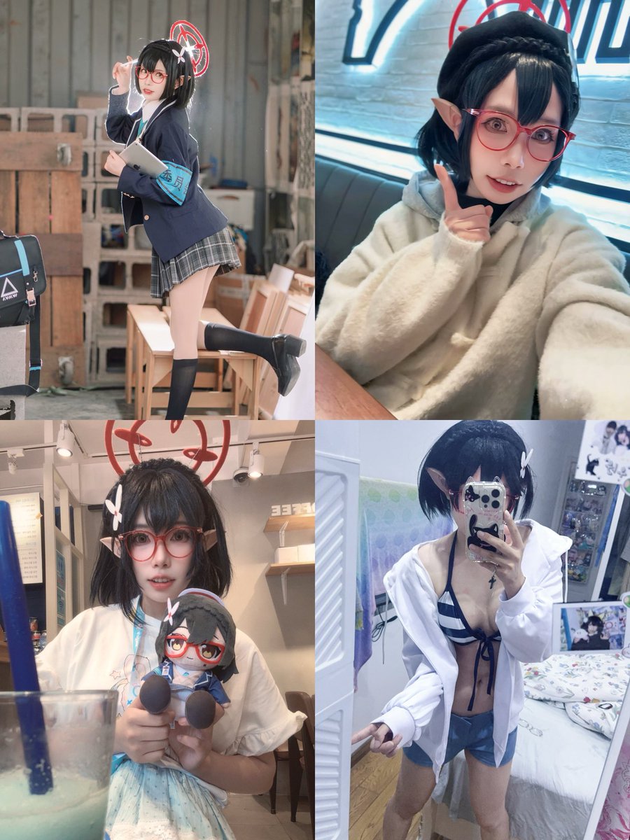 JiheewW's tweet image. #코스어_트친소 #코스어_X친소 #코스어_𝕏트친소
아…어느새 학생 코스프레 많이 했구나……!!
#블루아카이브 #BlueArchiveCosplay #cosplay #蔚蓝档案 #久田イズナ #下江コハル #奥空绫音