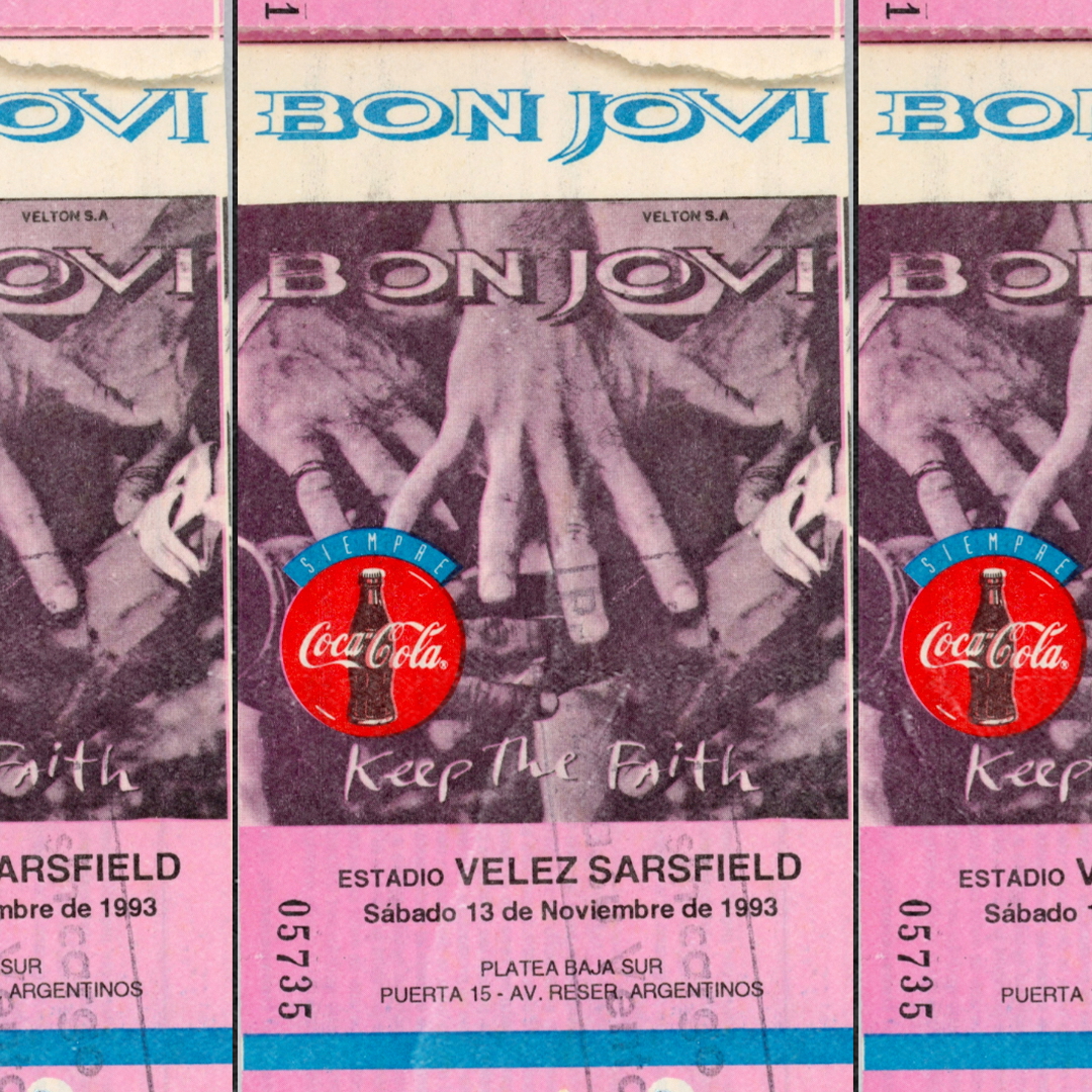 Buenos Aires, 1993. Who’s still got their ticket stub?

Check out more band history on backstage.bonjovi.com