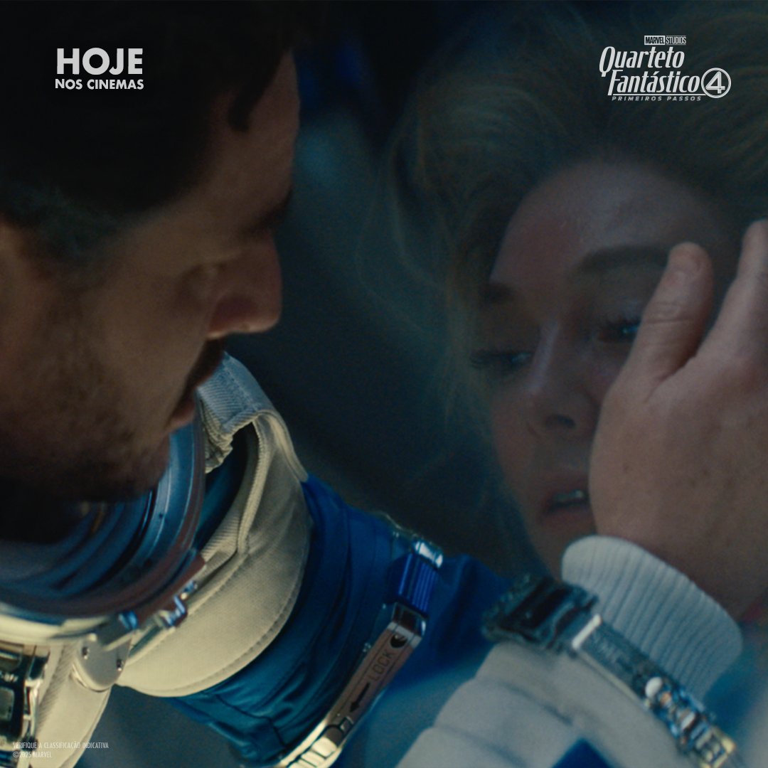 MarvelBR's tweet image. Sue &amp;amp; Reed, o casalzão do momento! ✨💙

#QuartetoFantástico: Primeiros Passos, hoje nos cinemas.