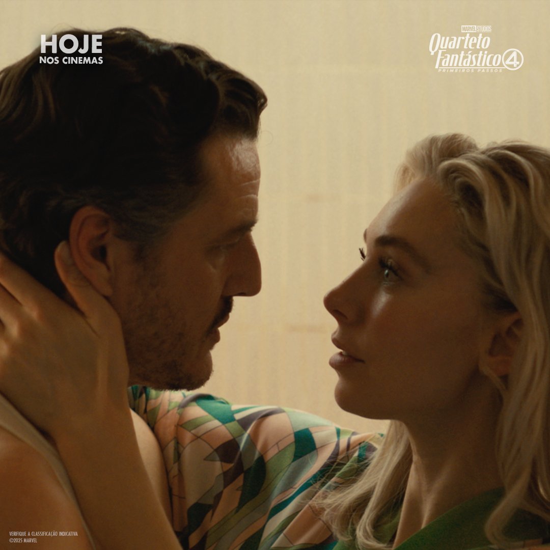 MarvelBR's tweet image. Sue &amp;amp; Reed, o casalzão do momento! ✨💙

#QuartetoFantástico: Primeiros Passos, hoje nos cinemas.