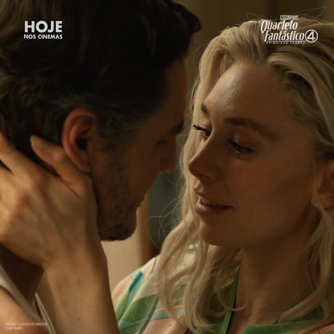 MarvelBR's tweet image. Sue &amp;amp; Reed, o casalzão do momento! ✨💙

#QuartetoFantástico: Primeiros Passos, hoje nos cinemas.