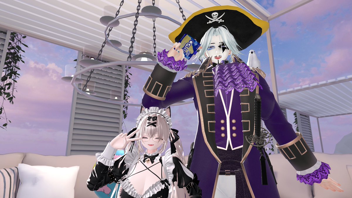 yea0sp's tweet image. 月禍さんと撮ったやつ
