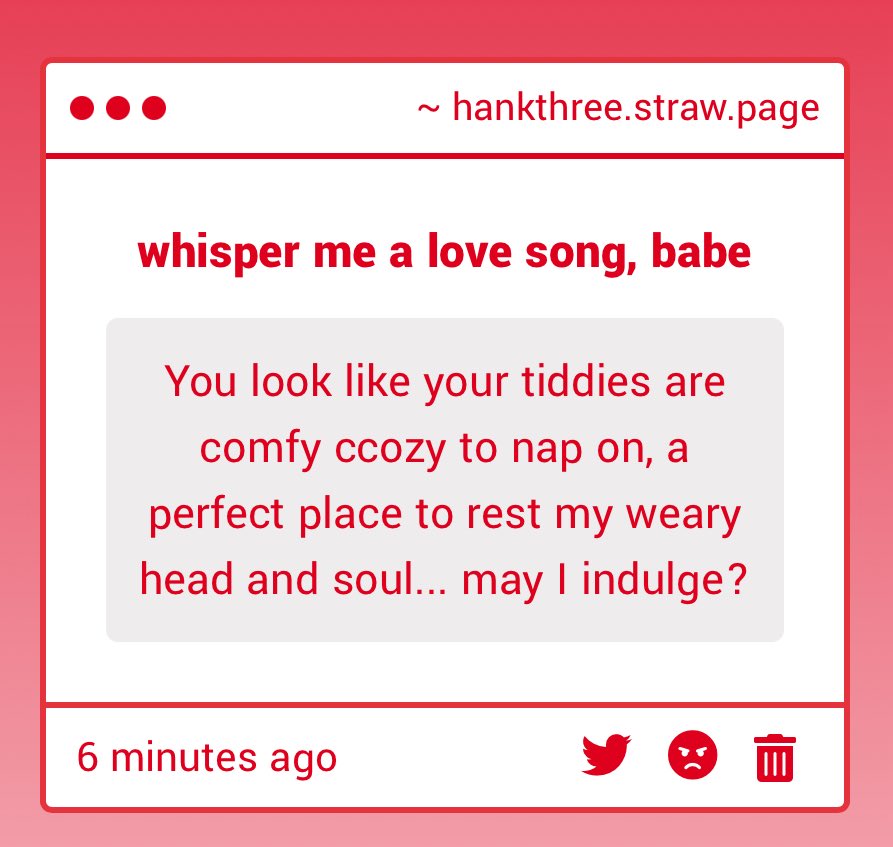 hanknumberthree's tweet image. You're funny! You kinda talk like that Washford guy😁 Of course you can "indulge" in them!