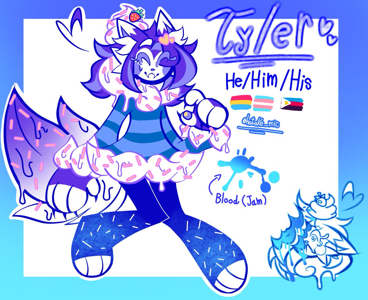 hatake_mic's tweet image. Fursona or whatever #sona #oc