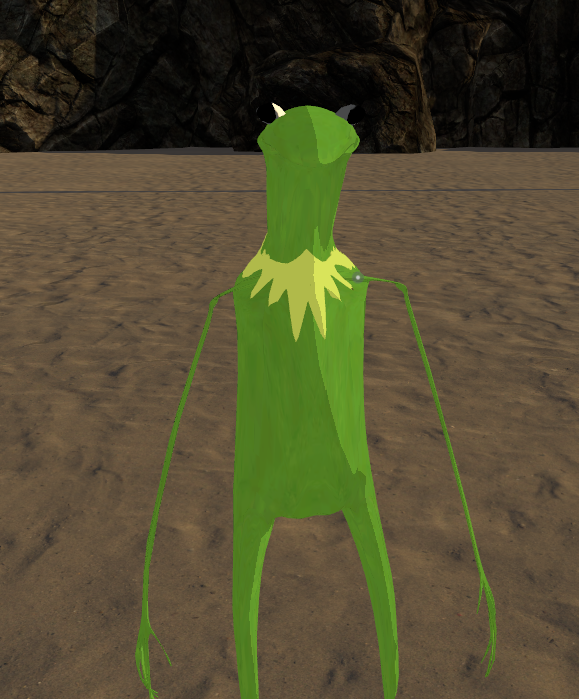ZekeWhere's tweet image. it&apos;s not very easy being green