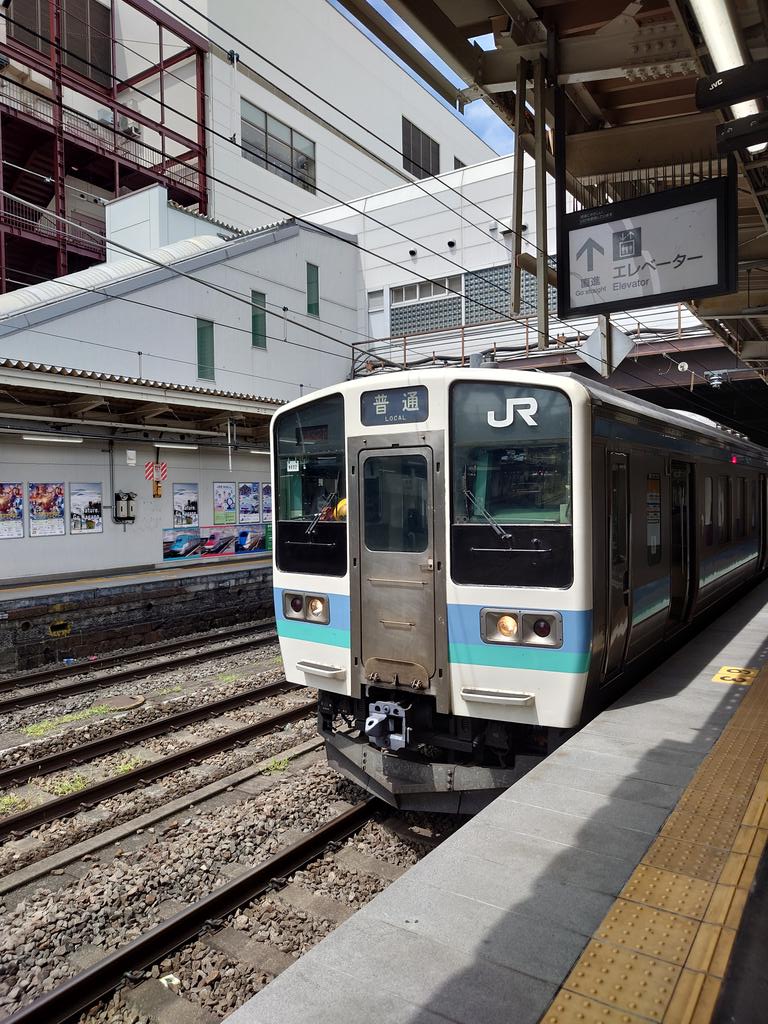 ToyPoodle439's tweet image. 今日は、電車で甲府に来てます。
暑いですね。