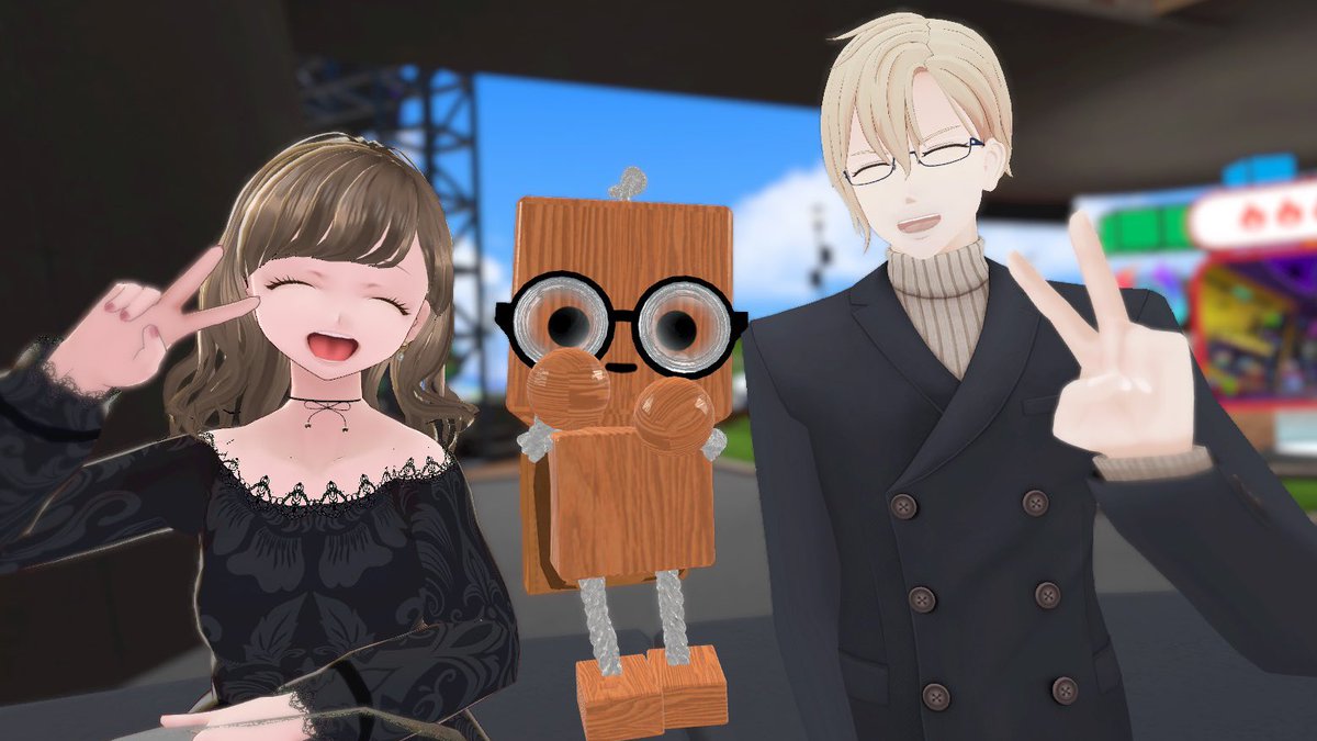 cluster_mea's tweet image. 昨日のまともなフォトこれしかないわぁww
clusterでは誰でも爆速でフレンド飛ばす癖に、
VketRealではフレンド100人作る宣言しとき
ながら一人も作ってこれなかったユニRealと、
最近いっぱい会えて嬉しい、くっちゃんと💕
ゅんち達と撮るの忘れたぁあ!ん?撮ったか🤔