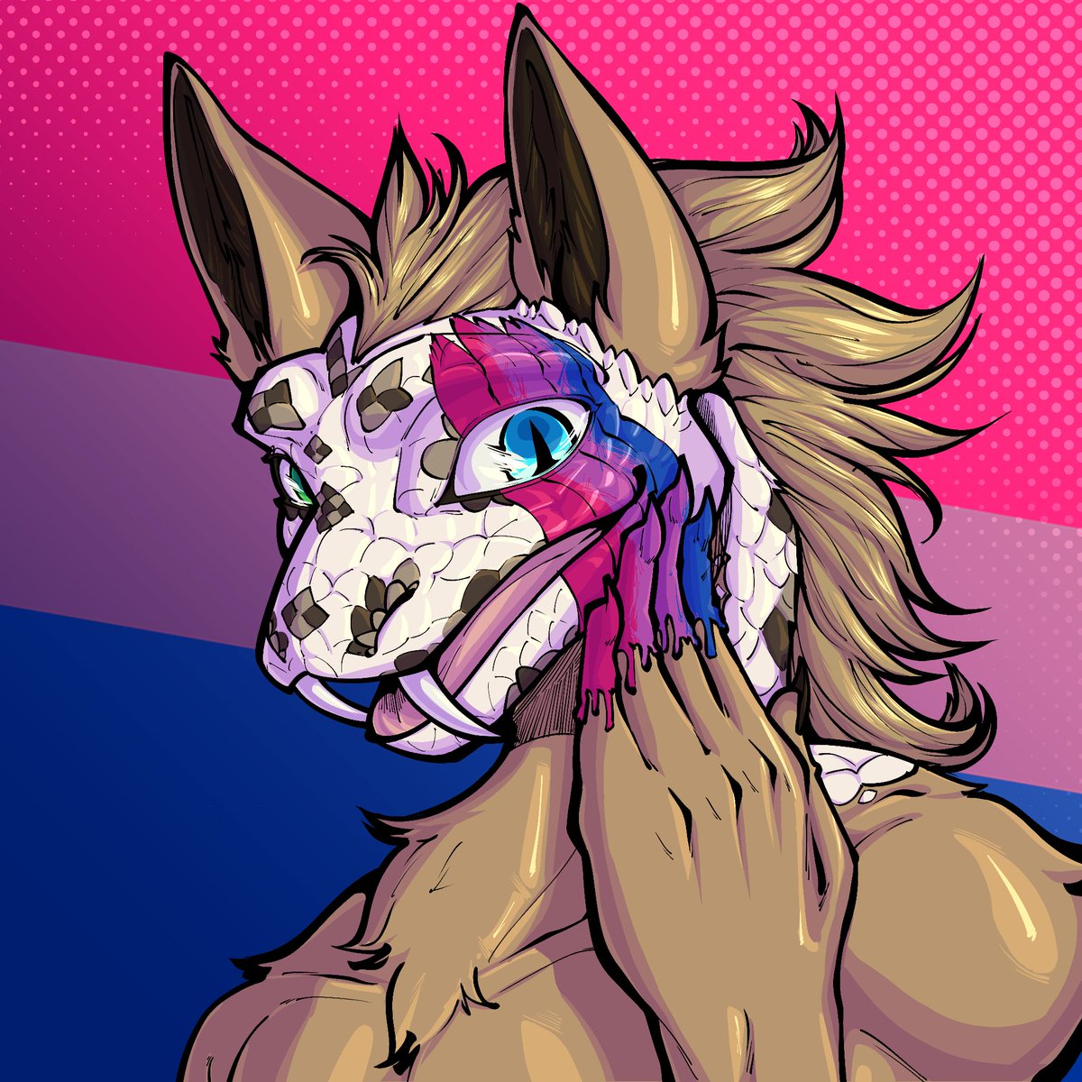 Just_Rayl's tweet image. Aaaaand... The last Paint your Pride YCH for Kris Star on Discord!
Thanks a lot for commissioning me