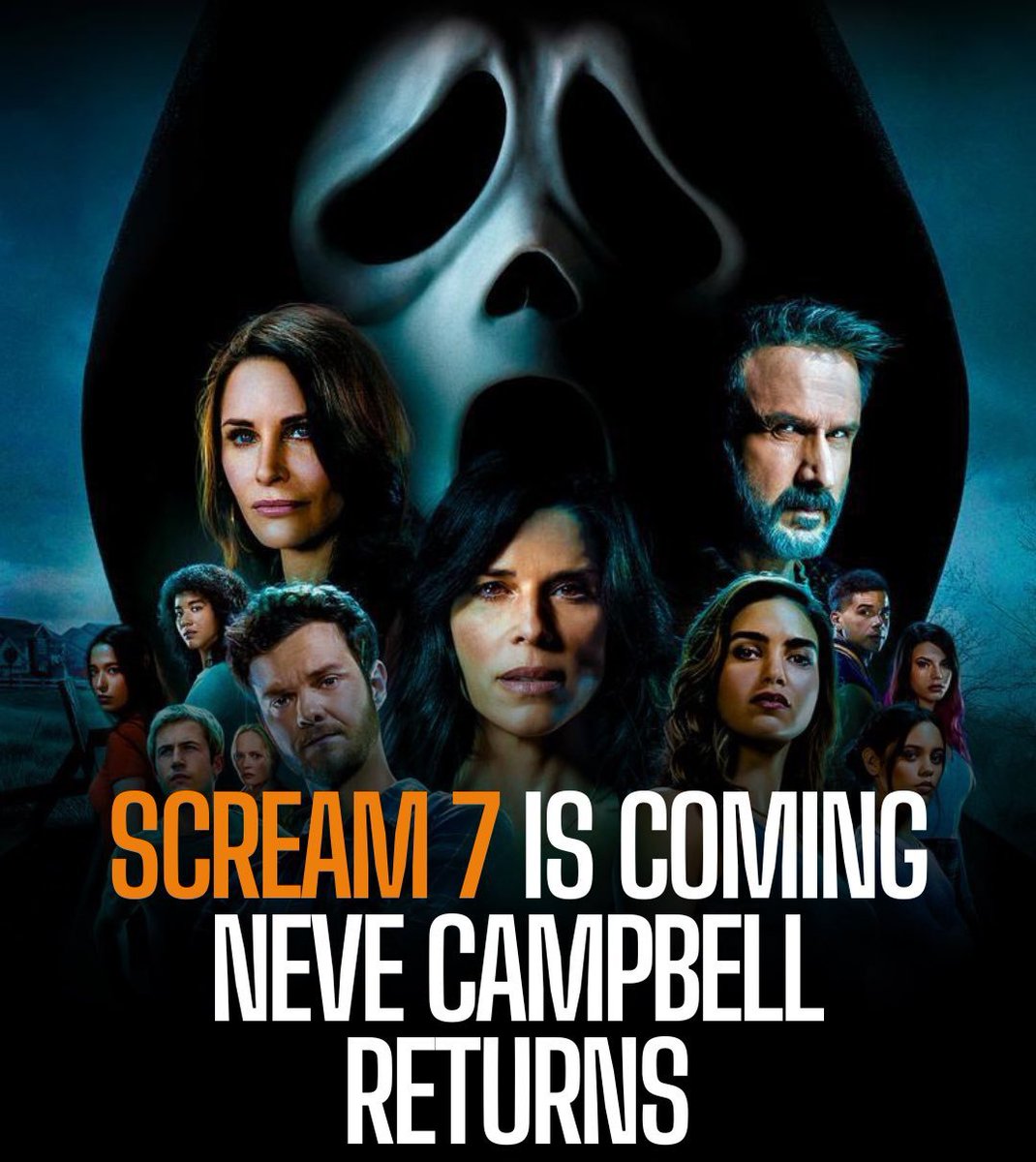 MooreWm251019's tweet image. The queen 👸 is coming. The phones are ringing and Ghostface is ready for a fight. Don&apos;t miss #Scream7, only in theaters February 27th, 2026. Rated R.