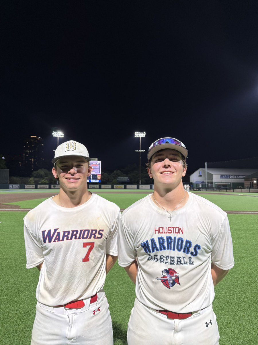 RBI Baseball (@rbibaseballtx) on Twitter photo 🔥Co-Players of the Game🔥
Mullinax
2IP, 0ER, 2K, 2BB
Dejager
1-1 2RBI
<a href="/warriorsbb/">Houston Warriors Baseball Academy</a> 18u- 4
Boerne Bucks- 1 🔥Co-Players of the Game🔥
Mullinax
2IP, 0ER, 2K, 2BB
Dejager
1-1 2RBI
<a href="/warriorsbb/">Houston Warriors Baseball Academy</a> 18u- 4
Boerne Bucks- 1