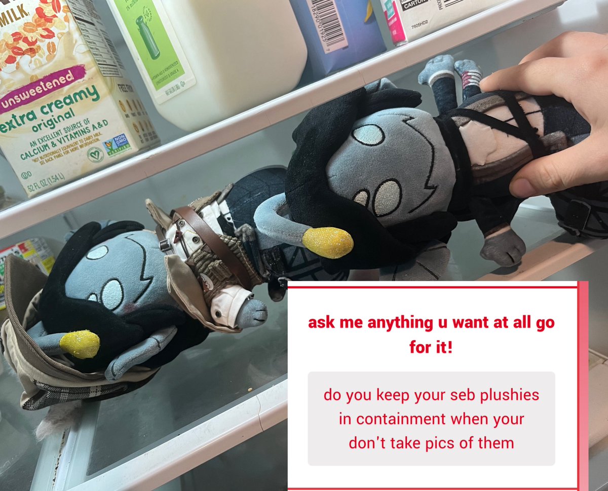 sebbynui's tweet image. yes!! when im done playing with them,  they go back in the fridge until im bored again