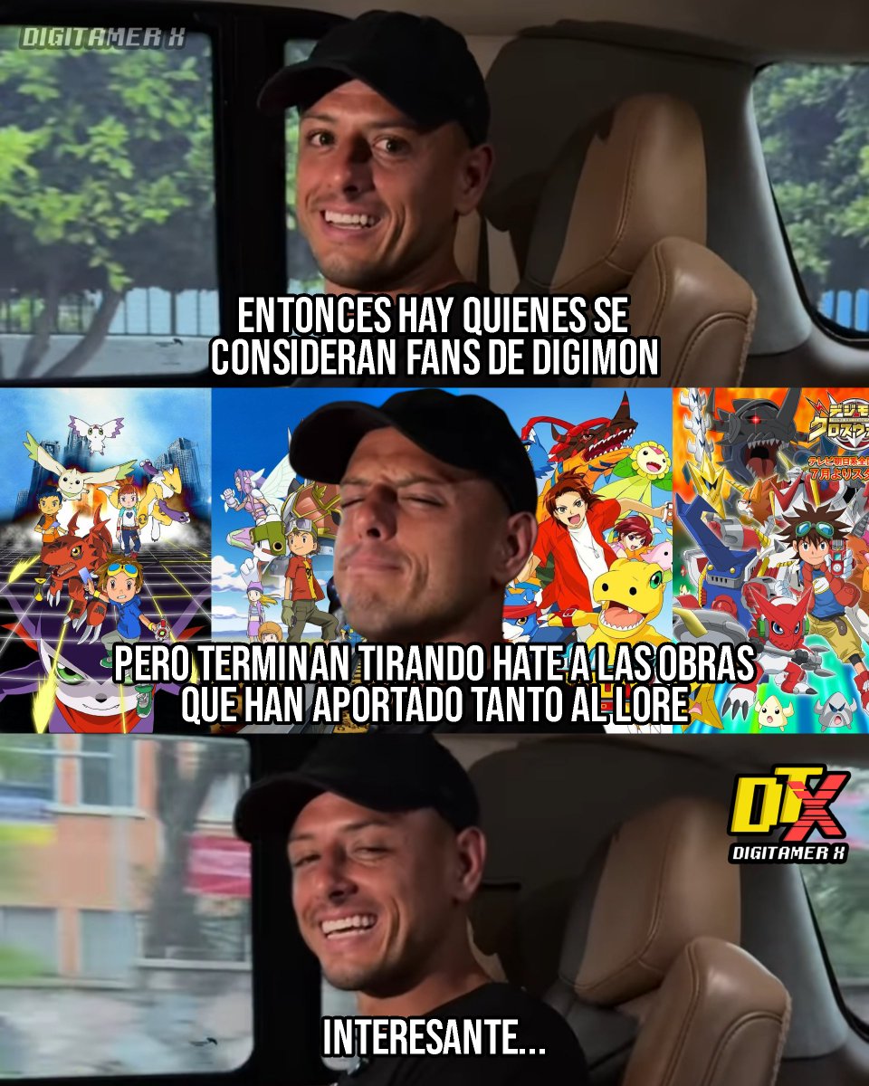 DigitamerX's tweet image. 🥚 Chicharito: Interesante...
#Digimon #DigimonAdventure #DigimonTamers #DigimonFrontier #DigimonSavers #DigimonXrosWars
