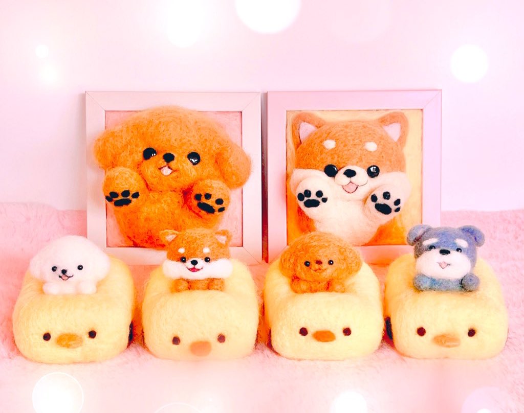 kuu_222_v's tweet image. 🐶〜わんこたちが完成〜🐶
委託先の【poetry】さまへお届けします♪
🌼兵庫県西宮市北口町1-1-219
アクタ西宮2階
🌼アトリエ雑貨店poetry(ポエトリー)さま
販売は8月からのスタートです♡ᵕ̈*
素敵なご縁がありますように〜✨