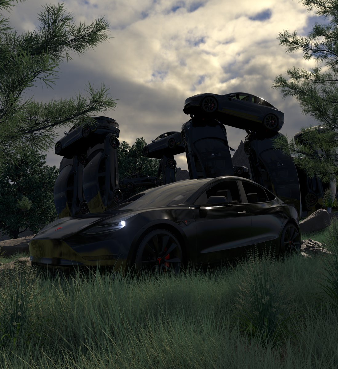 Lanedigitalart's tweet image. GM