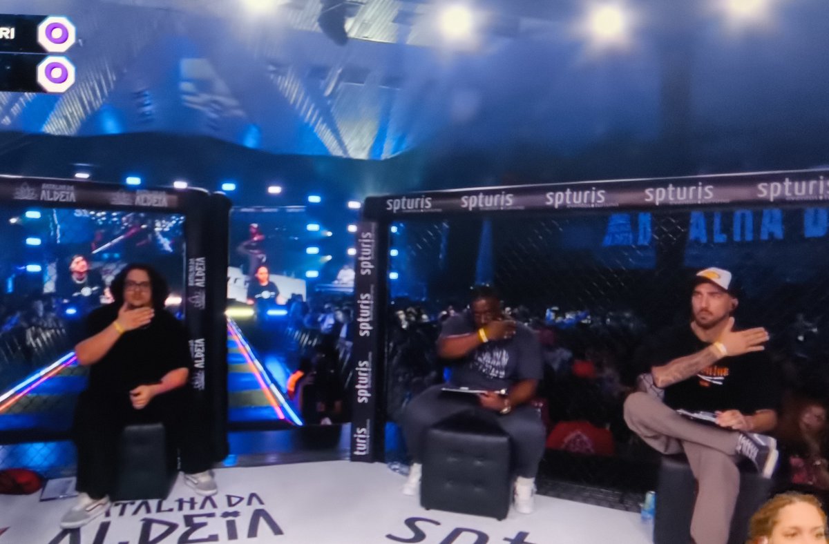 Antes que acabe a BDA9 é preciso dizer que o que esse trio tá fazendo é surreal.
Kroy você é uma lenda, Japa tá entregando a alma, Bask você tá calando todo mundo.
#BDA9ANOS