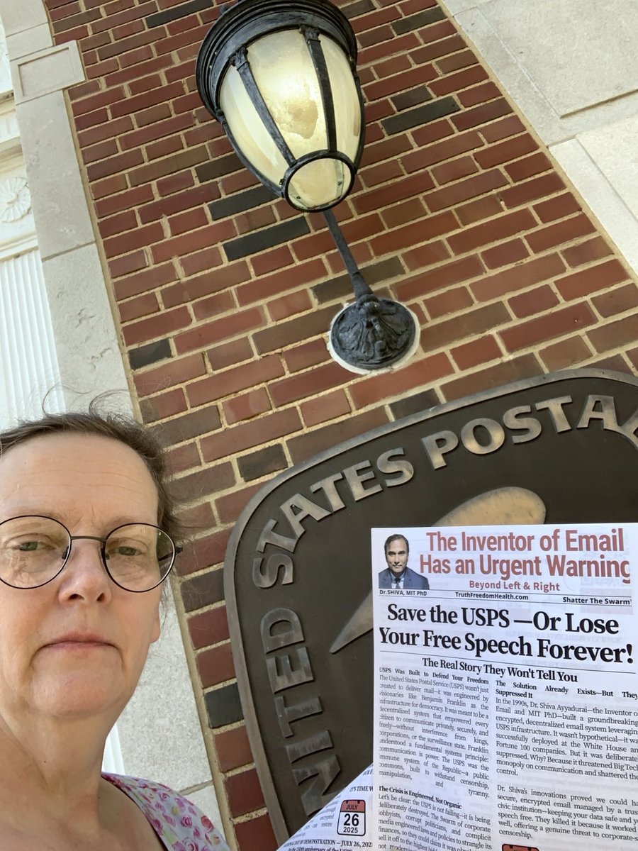 Mad_Mimsy's tweet image. Today is the #250thAnniversary of the #USPS ! Let’s get out there and tell people to help save it! @va_shiva
VASHIVA.com/SaveTheUSPS