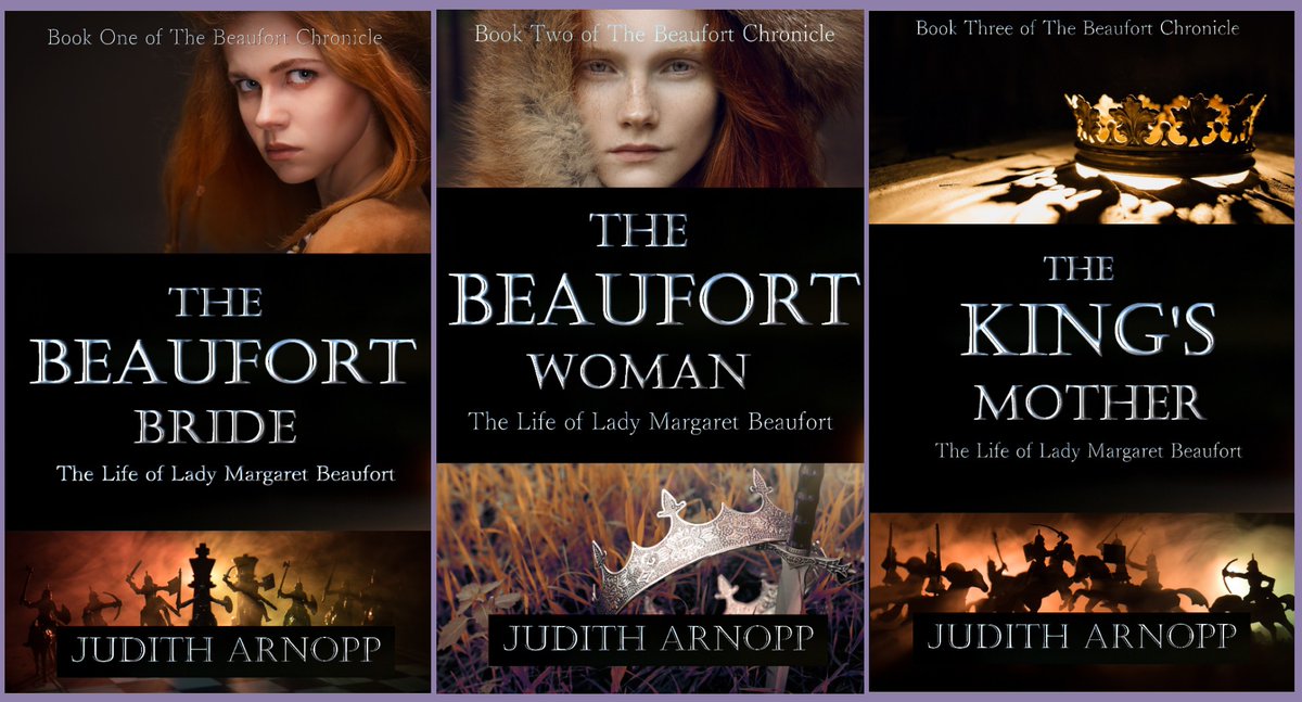 ' Judith Arnopp masterfully captures both the relentless ambition and sharp intelligence that guided her (Margaret Beaufort) through adversity.' Review 

READ FREE WITH KU 

mybook.to/thebeaufortbri…

mybook.to/TBwoman

mybook.to/thekingsmother