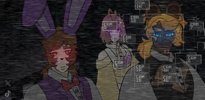 Bluezerisx's tweet image. MinecraftSaga x Fnaf1 🐻🗣️🔥#MagmaBoiFanart #starvtuberArt #CapitanGatoFanArt #JustNovaFanart #MinecraftSaga #Fnaf1