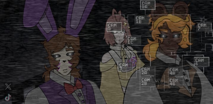 Bluezerisx's tweet image. MinecraftSaga x Fnaf1 🐻🗣️🔥#MagmaBoiFanart #starvtuberArt #CapitanGatoFanArt #JustNovaFanart #MinecraftSaga #Fnaf1