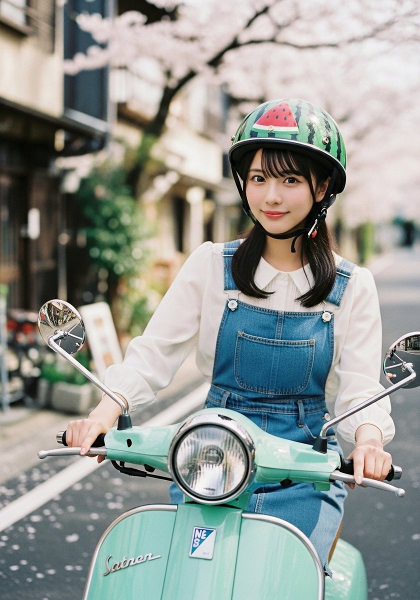 AiCharmCraft's tweet image. 7月27日 はスイカの日🍉🍉🍉
#すいかの日 #スイカの日
某番組からのオファーを待ってる女の子🛵🍉✨