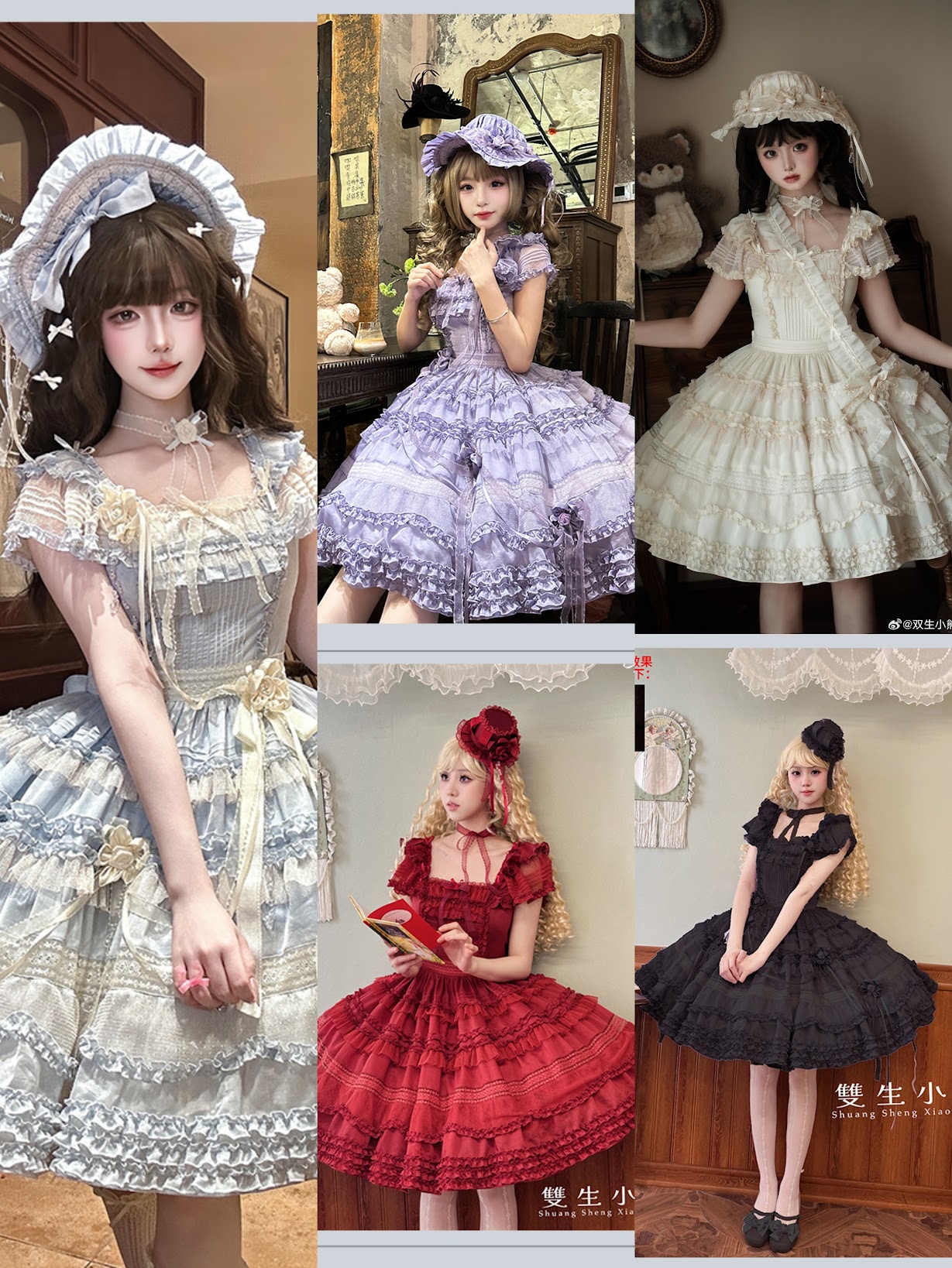 海外ロリータ　骨董花垣　クラッシック Roses on the Roof ～ロリィタ＆クラシック