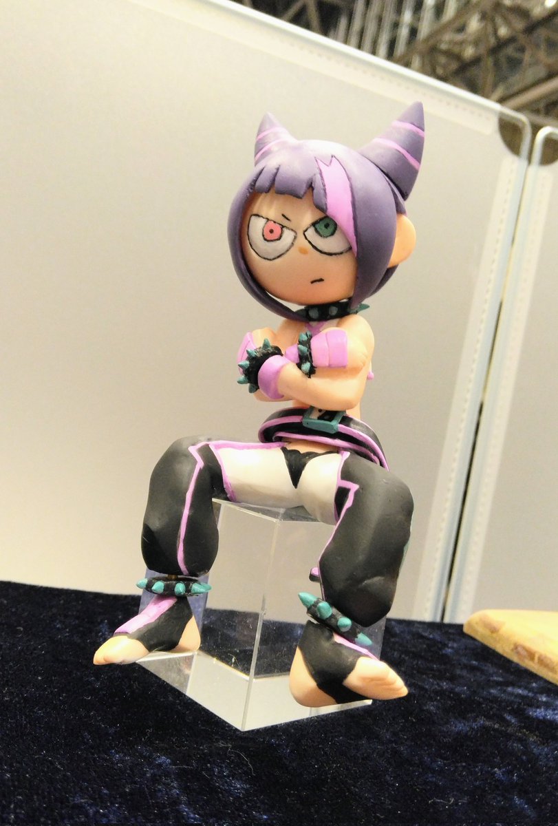t_inumaru's tweet image. なんと出発10分前に
がんばれ！ジュリちゃんの見本もなんとかなりました
前回から顔を全部造り直して
観虐さん度がアップ