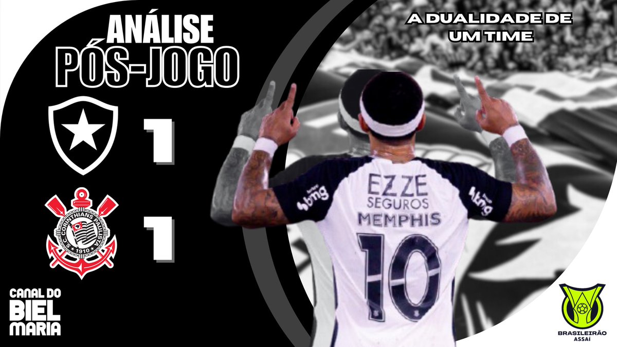 bielomariaa's tweet image. O CORINTHIANS JOGOU NADA NO PRIMEIRO TEMPO, MAS PODERIA TER VENCIDO PELO SEGUNDO TEMPO! Então vem comigo falar sobre mais essa partida divisiva do Timão!

Já me dá aquela moral com like e a inscrição! Vai Corinthians 🦅🖤

(LINK DISPONÍVEL NO POST ABAIXO 👇🏻)