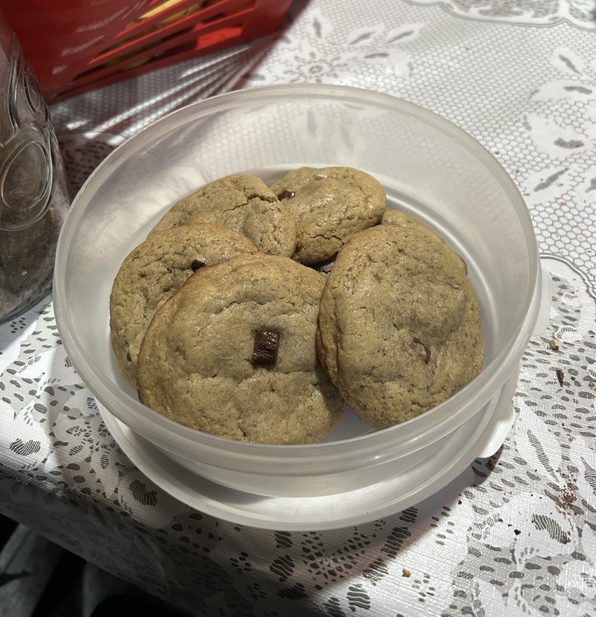 fionappleism's tweet image. fiz cookies veganos pra minha sogra 🎀🎀🎀🎀 vao querer mutuals ?