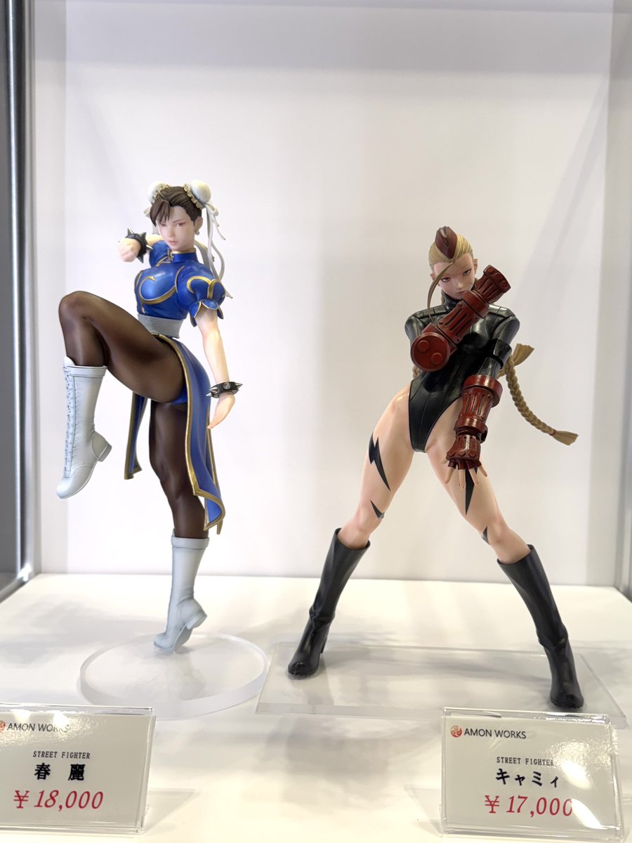 amonworks's tweet image. 春麗、キャミィ完売しました！
ありがとうございます〜☺️